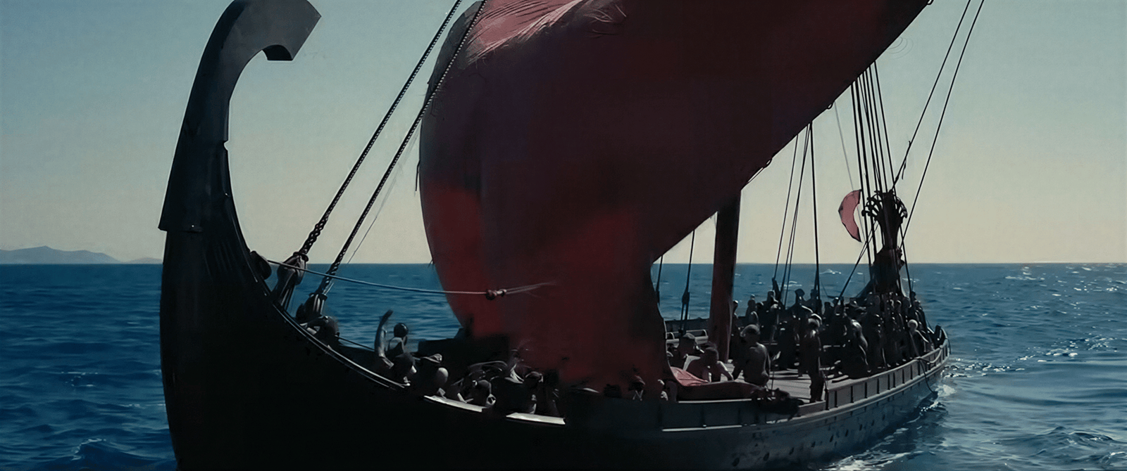Produção de A Odisseia - o Navio