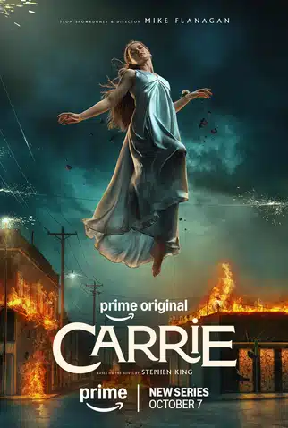 Poster oficial da série Carrie a Estranha