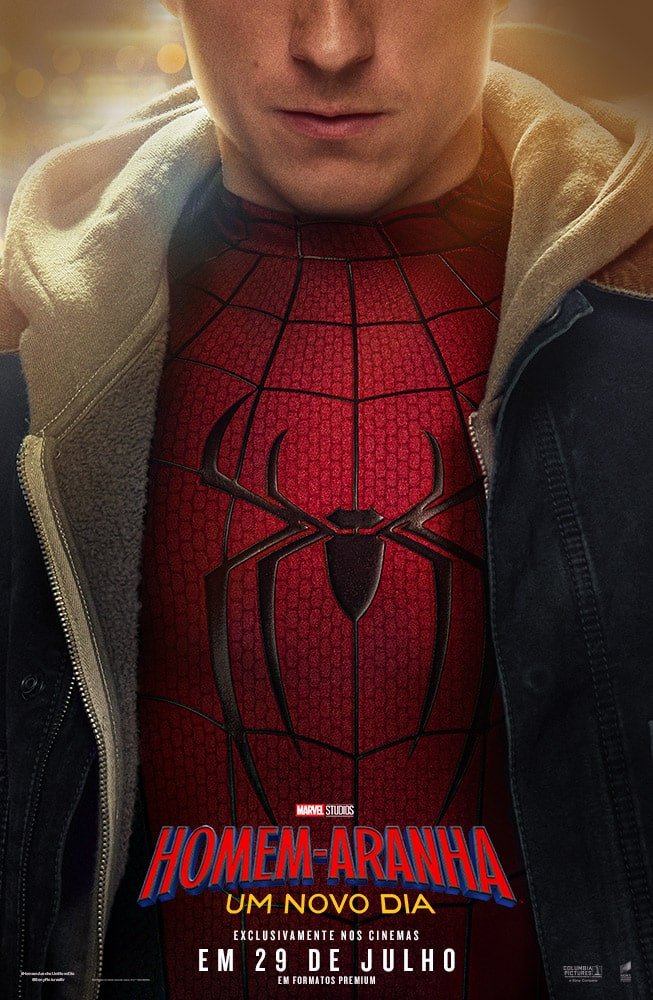 Poster Oficial de Homem-Aranha Um Novo Dia